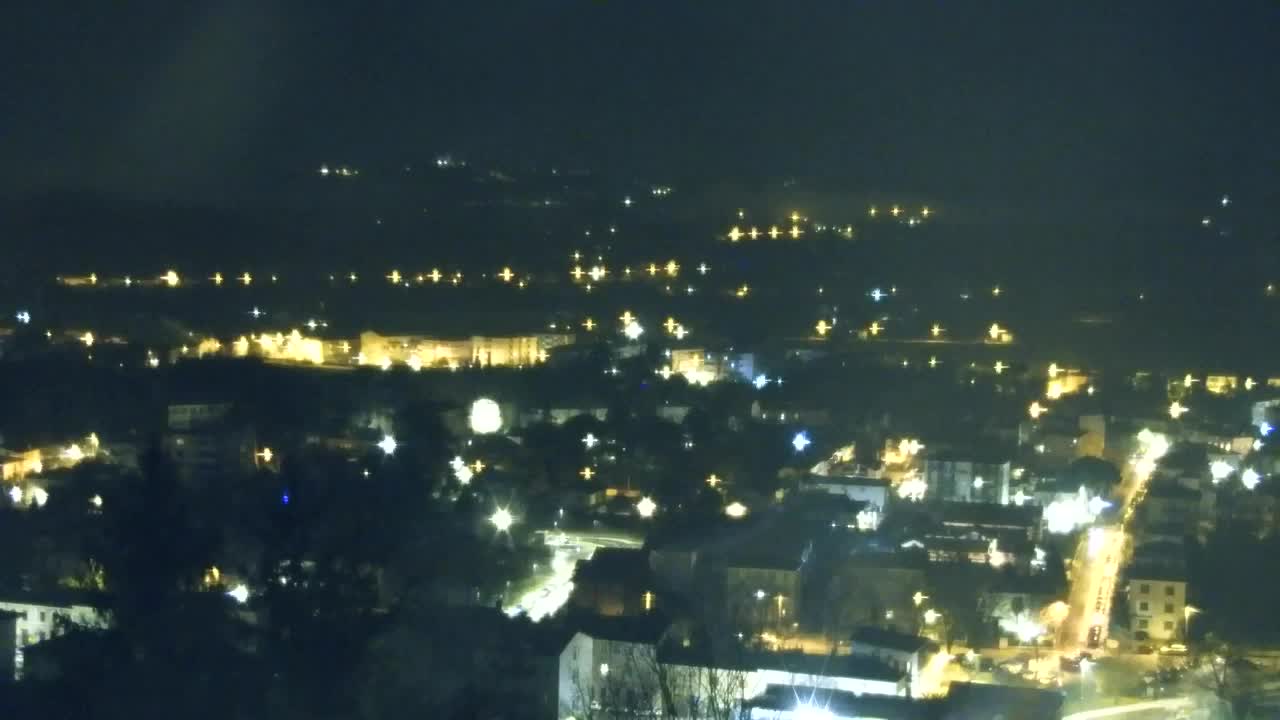 Nova Gorica in Gorica: Čudovit Razgled iz Frančiškanskega Samostana Kostanjevica