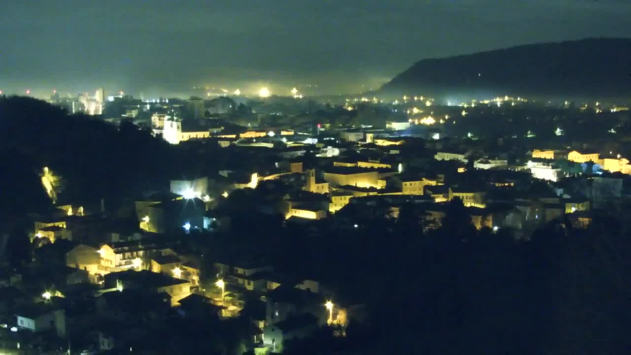 Nova Gorica in Gorica: Čudovit Razgled iz Frančiškanskega Samostana Kostanjevica