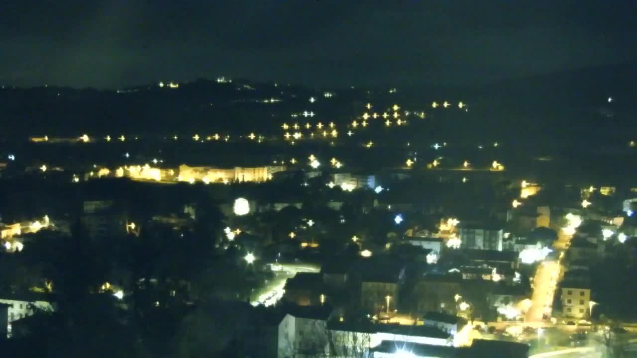 Nova Gorica in Gorica: Čudovit Razgled iz Frančiškanskega Samostana Kostanjevica