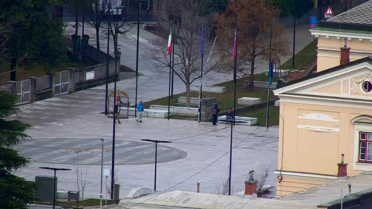 Nova Gorica in Gorica: Čudovit Razgled iz Frančiškanskega Samostana Kostanjevica