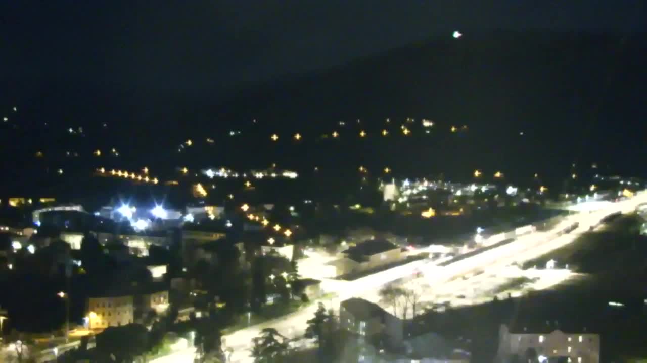 Nova Gorica in Gorica: Čudovit Razgled iz Frančiškanskega Samostana Kostanjevica