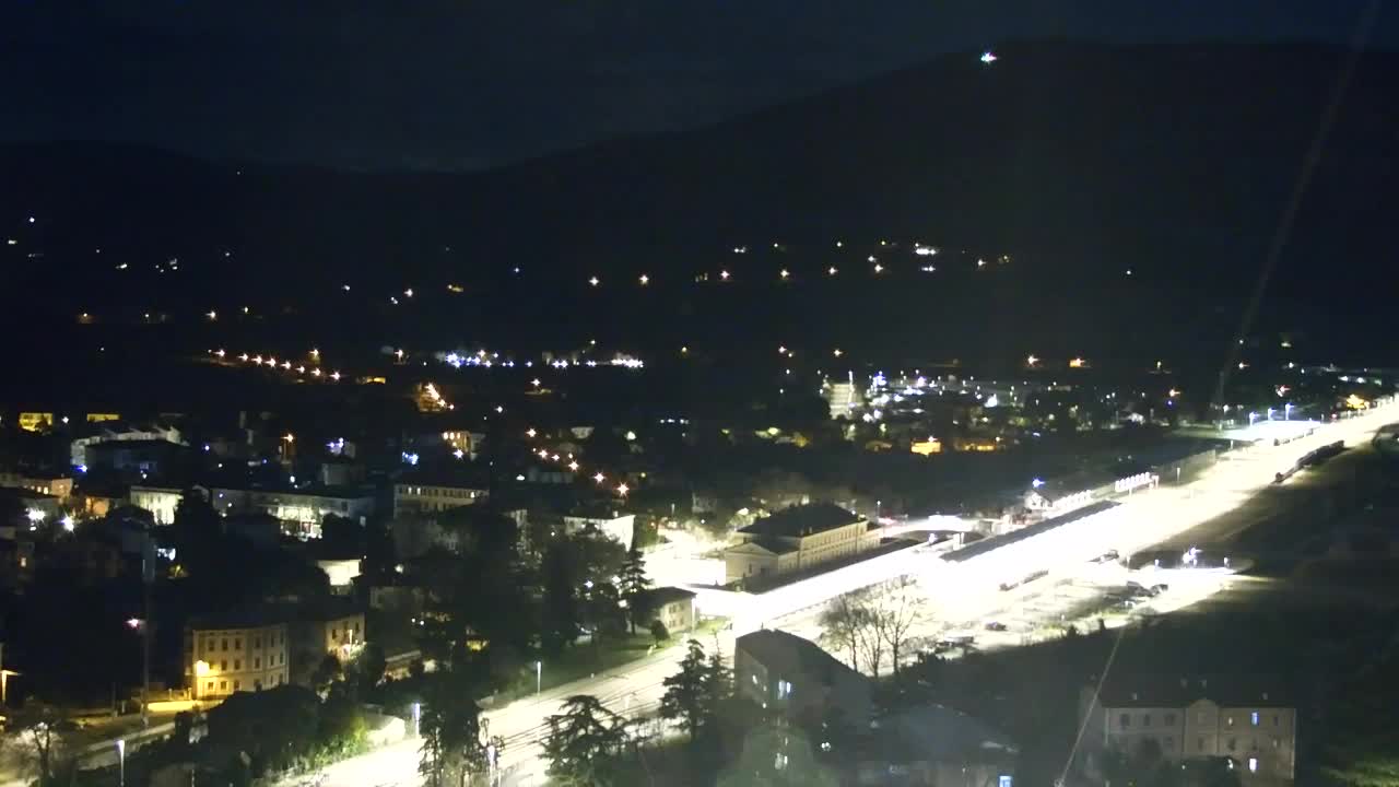 Nova Gorica in Gorica: Čudovit Razgled iz Frančiškanskega Samostana Kostanjevica