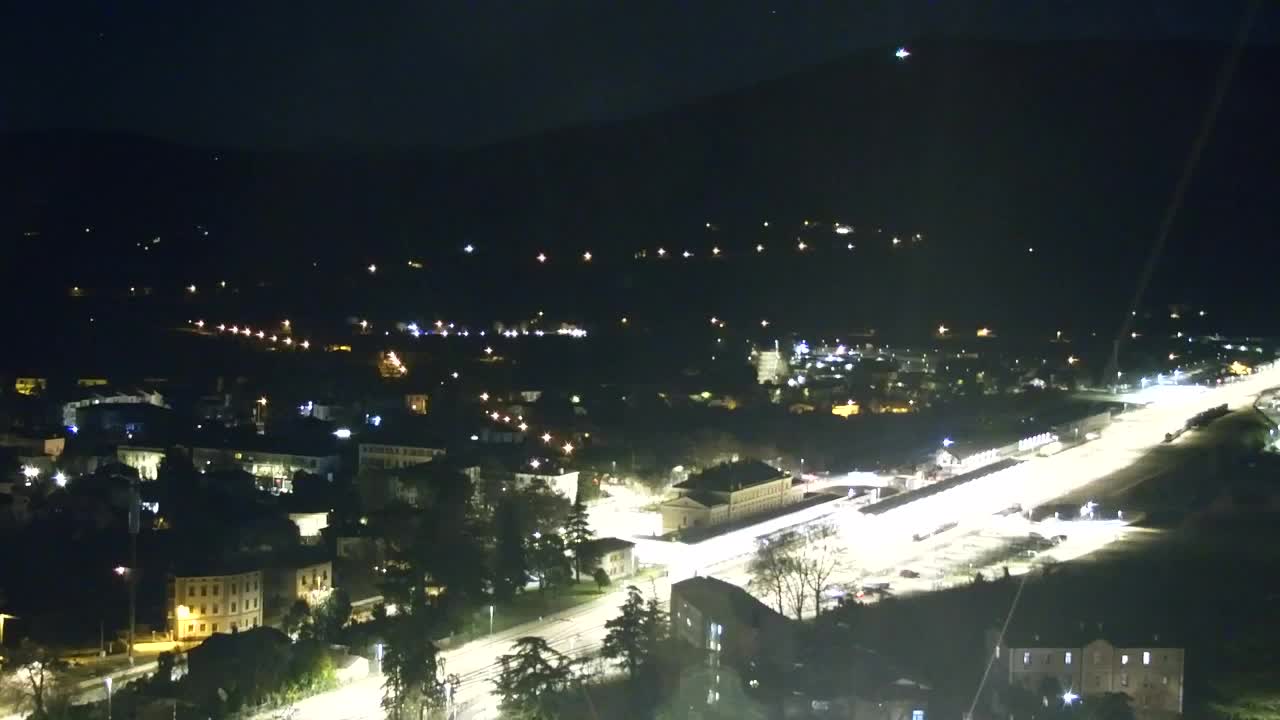 Nova Gorica in Gorica: Čudovit Razgled iz Frančiškanskega Samostana Kostanjevica