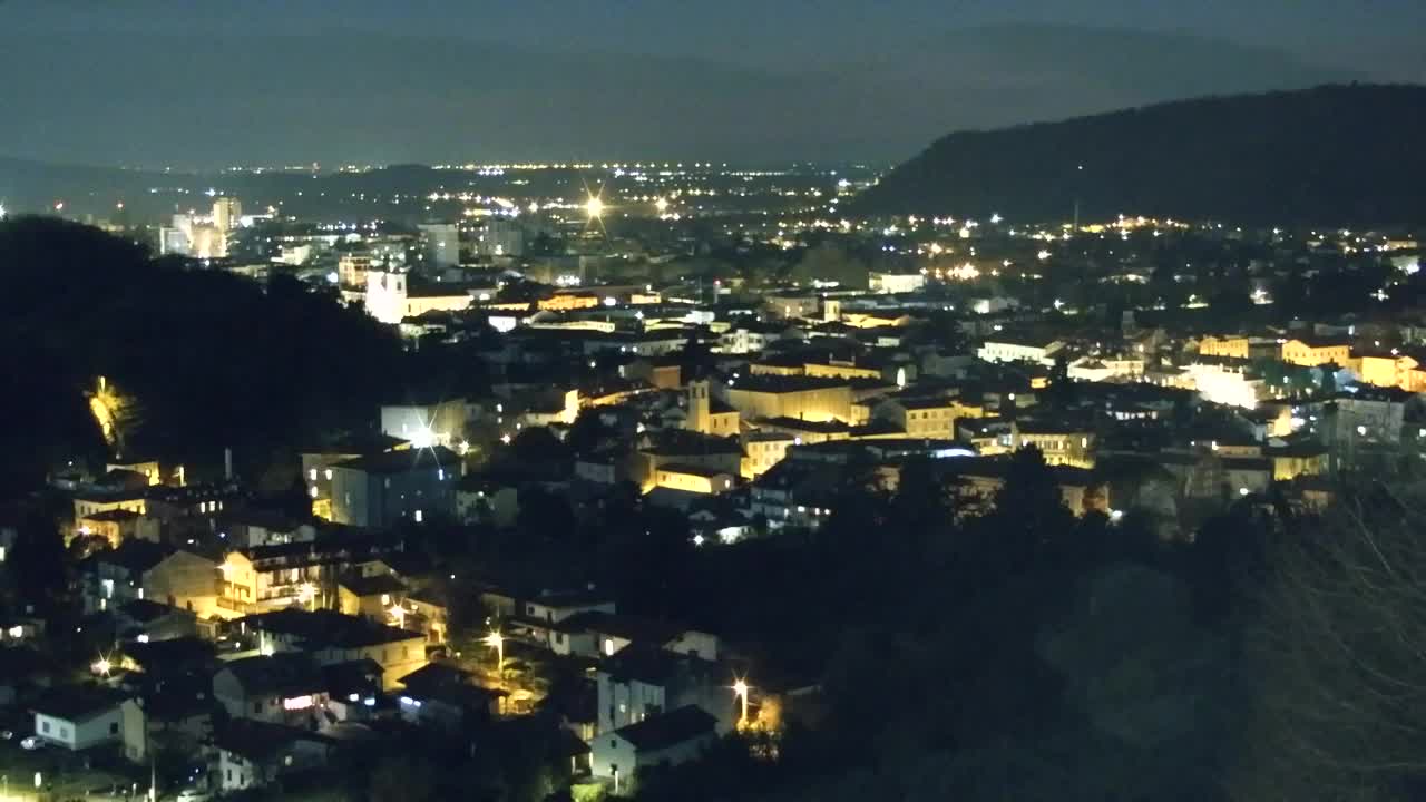 Nova Gorica in Gorica: Čudovit Razgled iz Frančiškanskega Samostana Kostanjevica