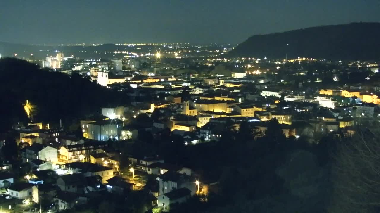 Nova Gorica in Gorica: Čudovit Razgled iz Frančiškanskega Samostana Kostanjevica