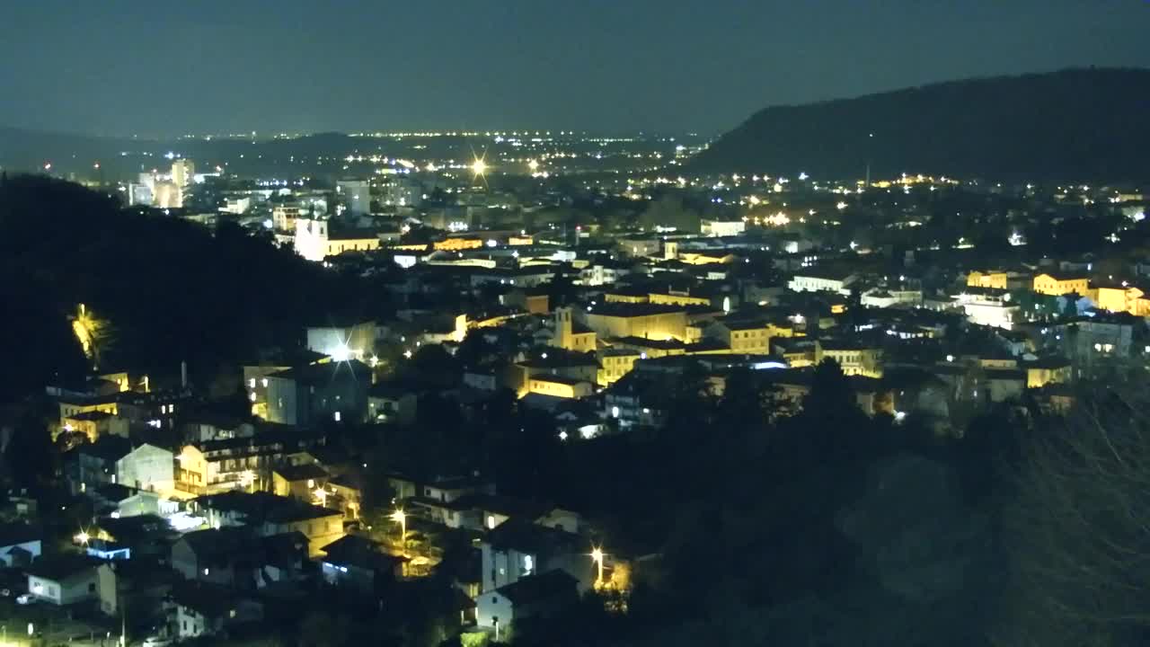 Nova Gorica et Gorizia : Vue Imprenable depuis le Monastère Franciscain de Kostanjevica