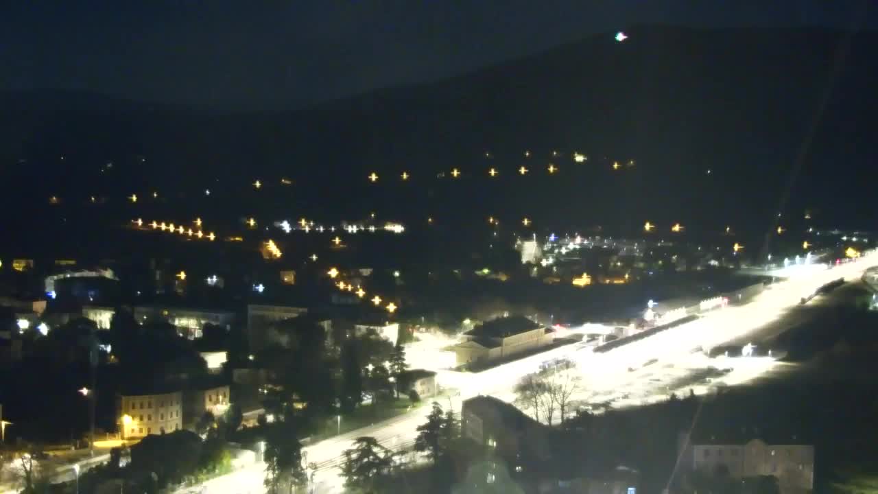 Nova Gorica in Gorica: Čudovit Razgled iz Frančiškanskega Samostana Kostanjevica