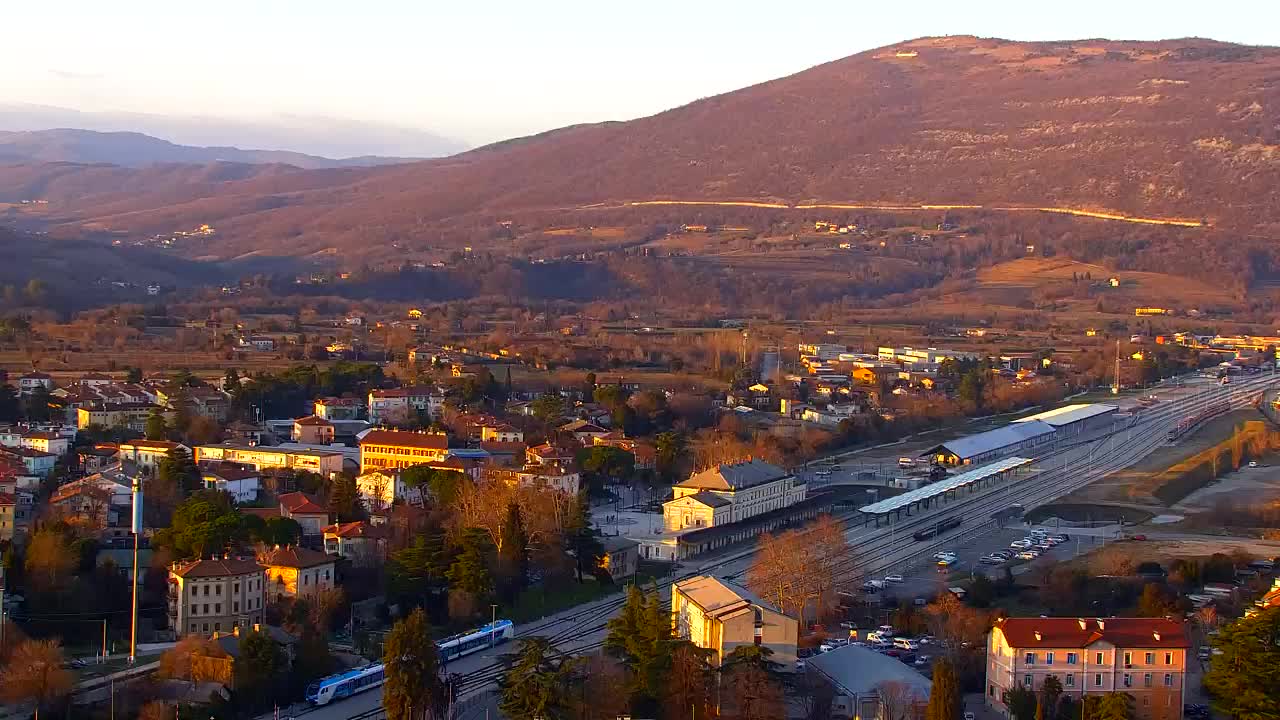Nova Gorica in Gorica: Čudovit Razgled iz Frančiškanskega Samostana Kostanjevica