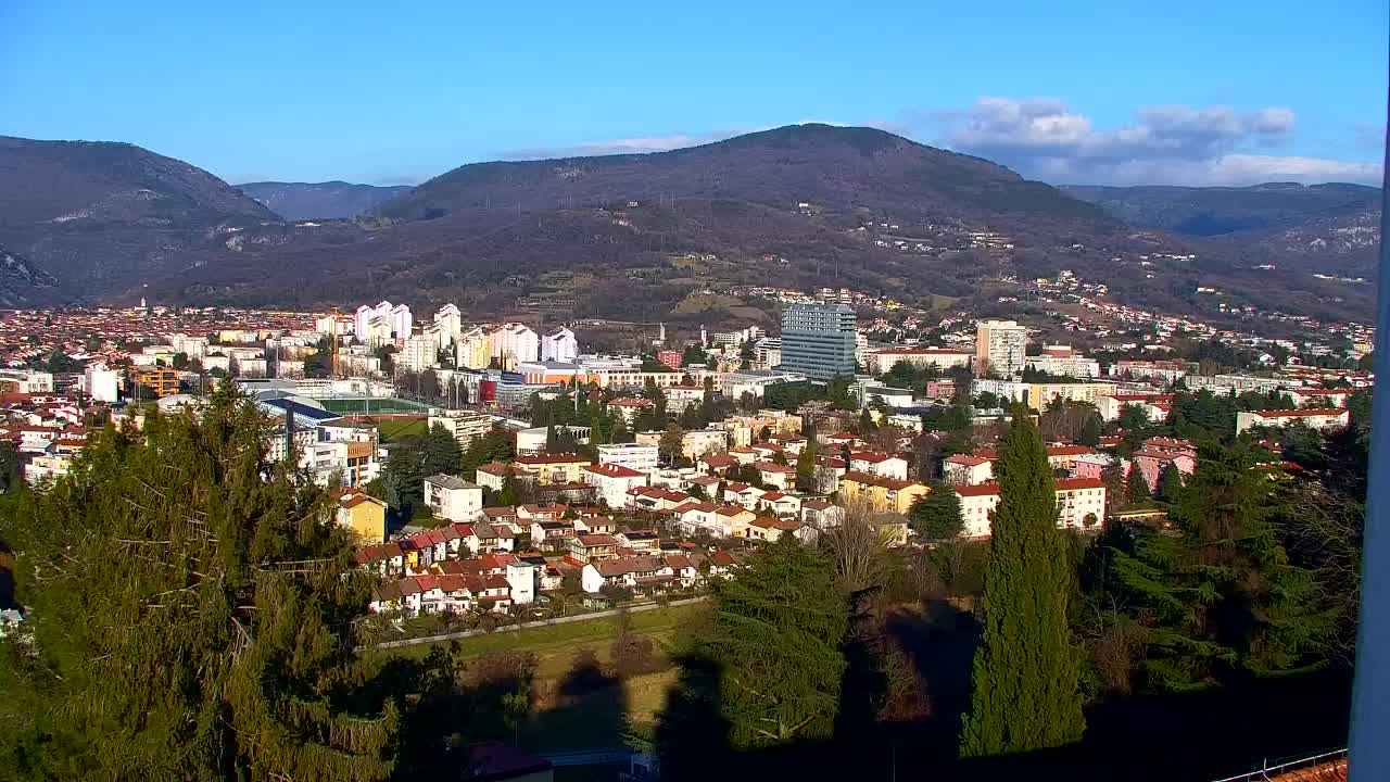 Nova Gorica i Gorica: Prekrasan Pogled iz Franjevačkog Samostana Kostanjevica