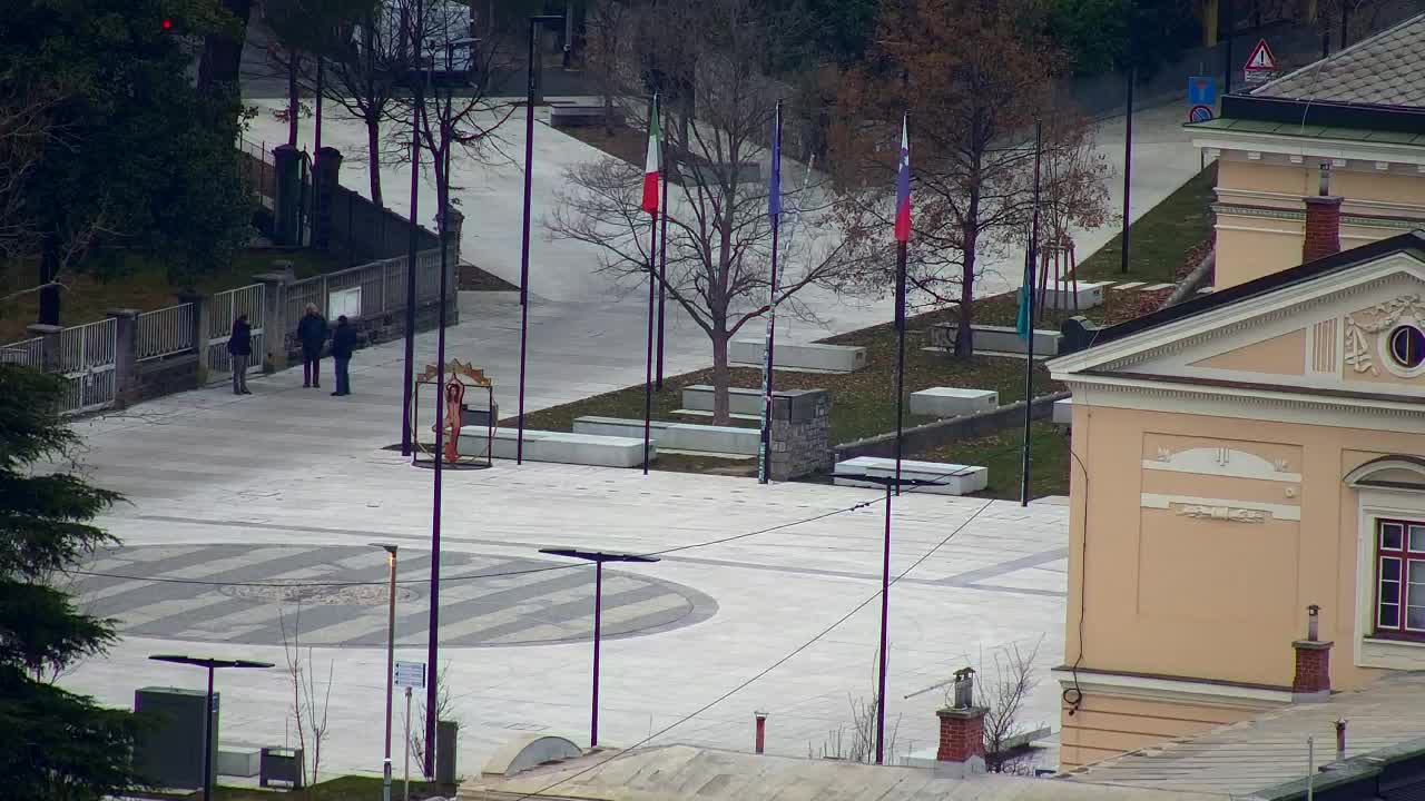 Nova Gorica in Gorica: Čudovit Razgled iz Frančiškanskega Samostana Kostanjevica