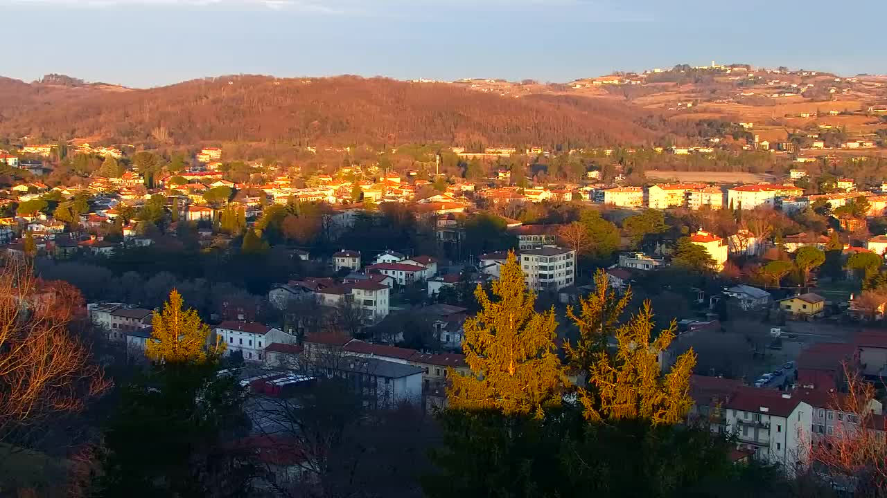 Nova Gorica in Gorica: Čudovit Razgled iz Frančiškanskega Samostana Kostanjevica