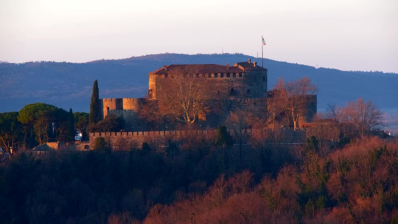 Nova Gorica et Gorizia : Vue Imprenable depuis le Monastère Franciscain de Kostanjevica