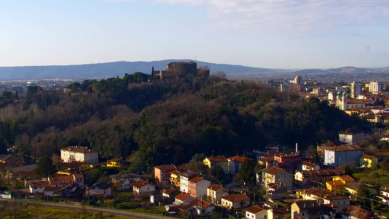 Nova Gorica et Gorizia : Vue Imprenable depuis le Monastère Franciscain de Kostanjevica