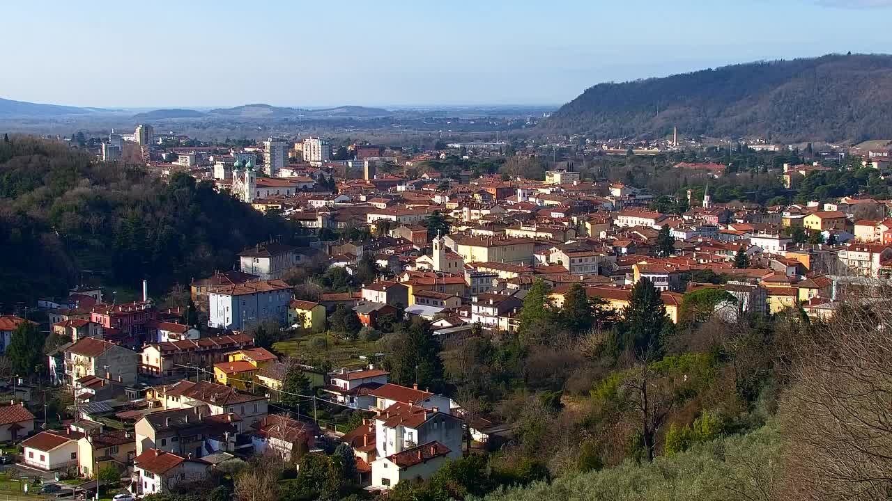 Nova Gorica in Gorica: Čudovit Razgled iz Frančiškanskega Samostana Kostanjevica