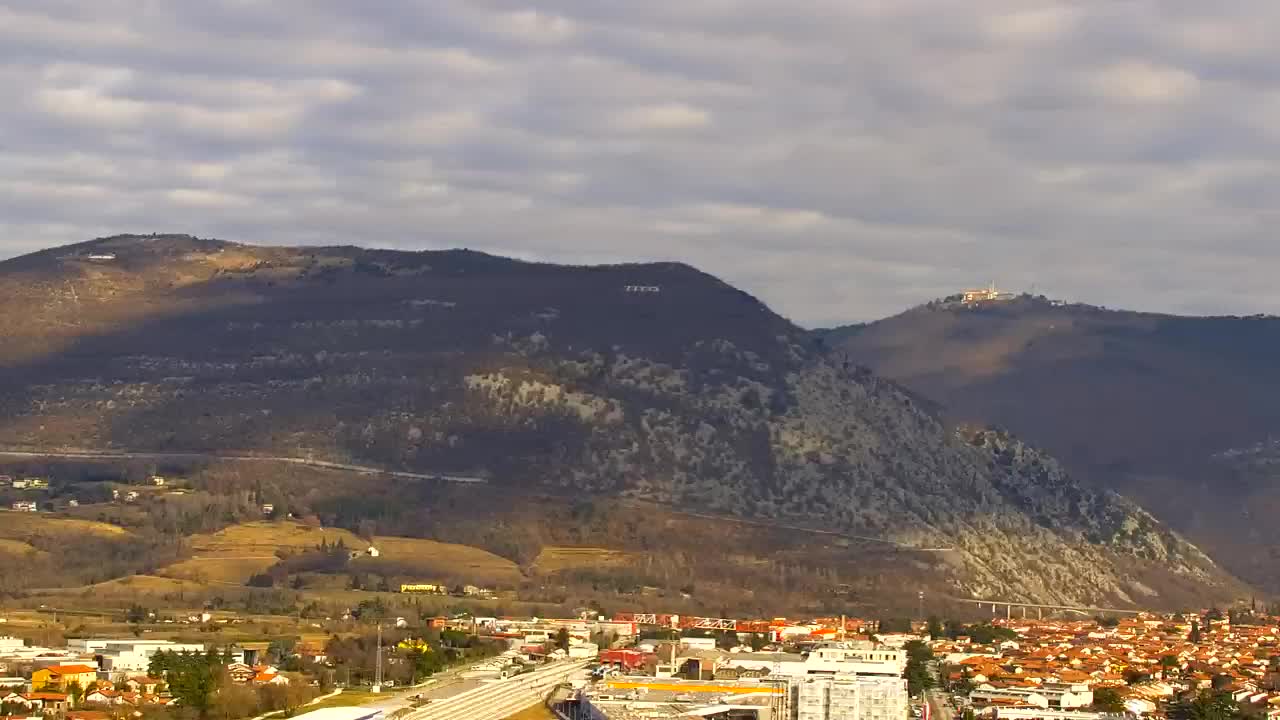 Nova Gorica in Gorica: Čudovit Razgled iz Frančiškanskega Samostana Kostanjevica