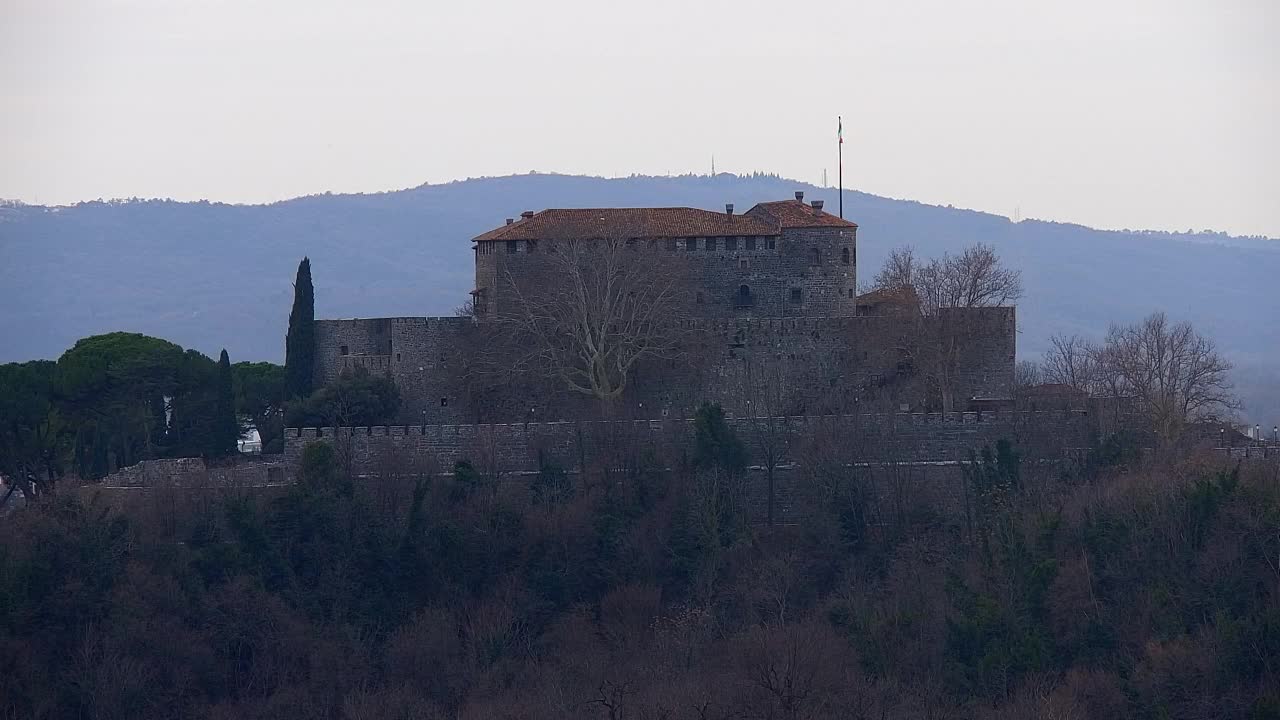 Nova Gorica in Gorica: Čudovit Razgled iz Frančiškanskega Samostana Kostanjevica