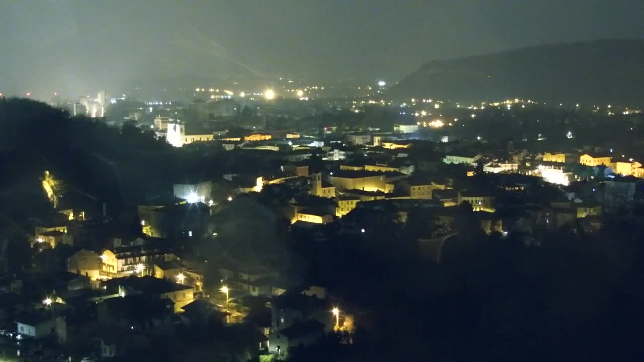 Nova Gorica in Gorica: Čudovit Razgled iz Frančiškanskega Samostana Kostanjevica