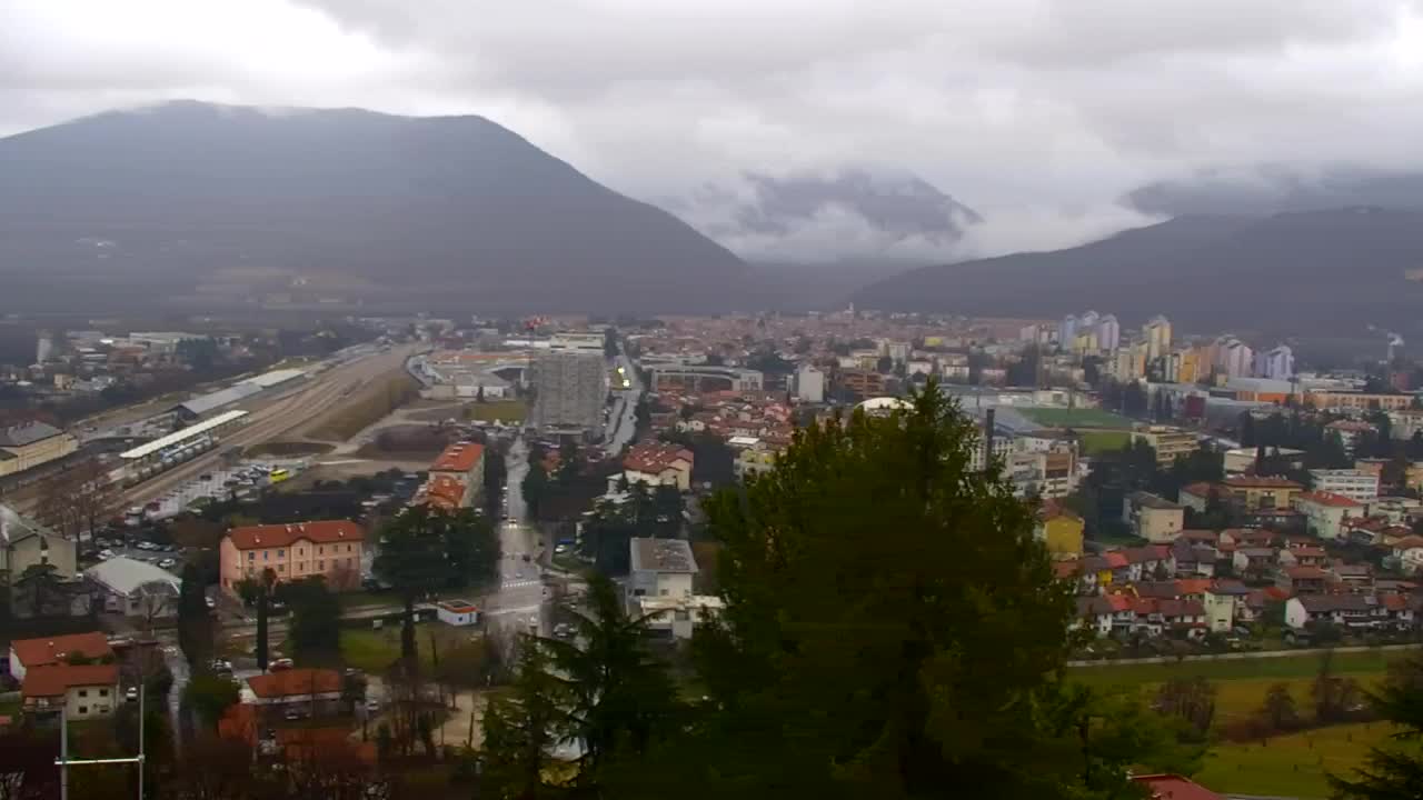 Nova Gorica et Gorizia : Vue Imprenable depuis le Monastère Franciscain de Kostanjevica