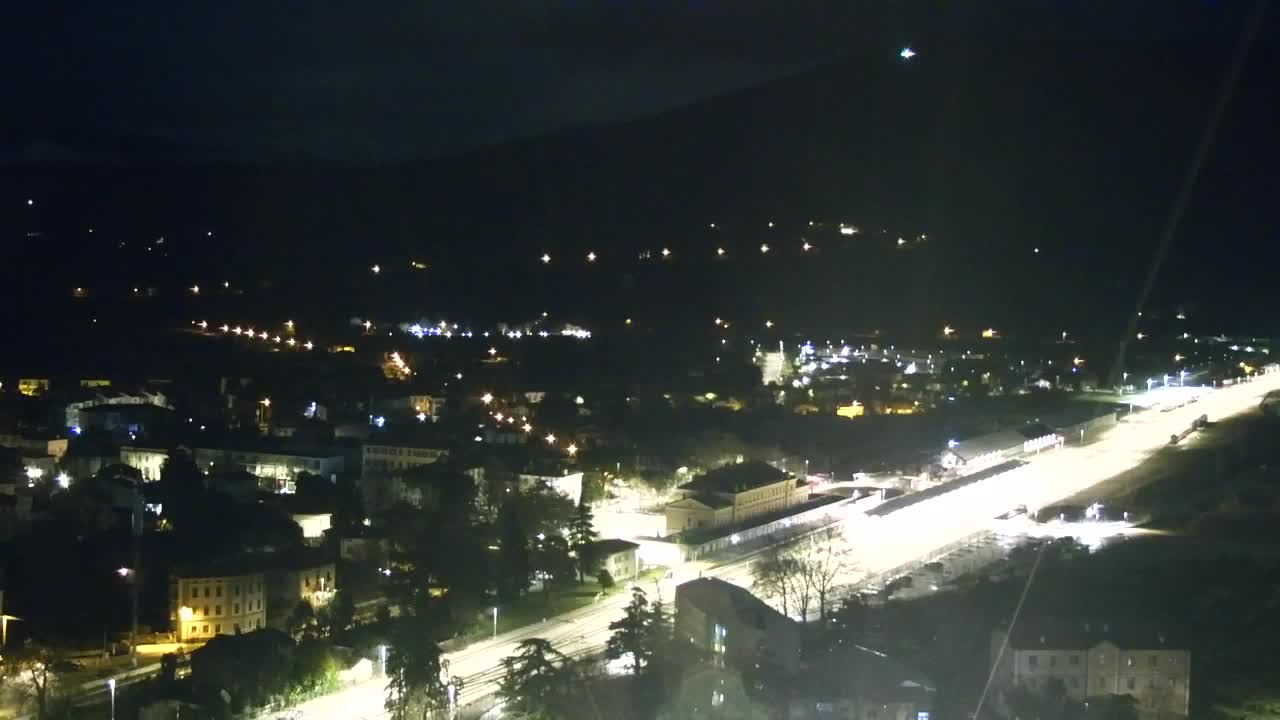 Nova Gorica i Gorica: Prekrasan Pogled iz Franjevačkog Samostana Kostanjevica