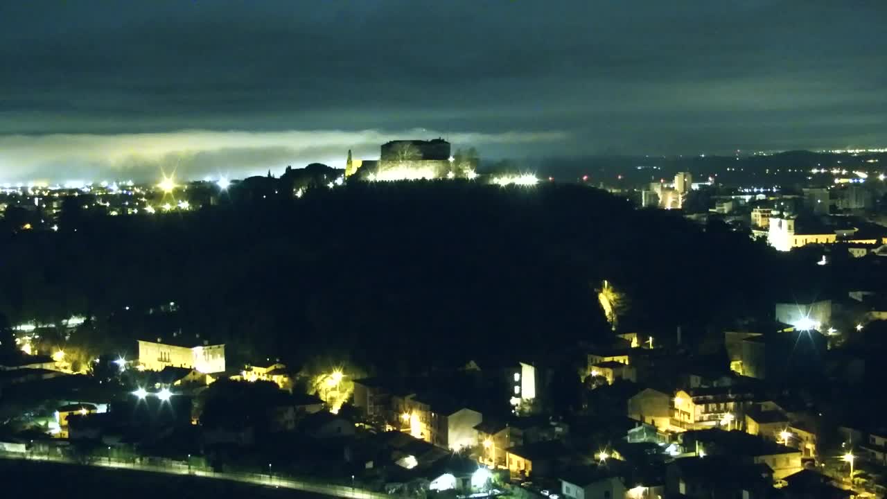 Nova Gorica i Gorica: Prekrasan Pogled iz Franjevačkog Samostana Kostanjevica