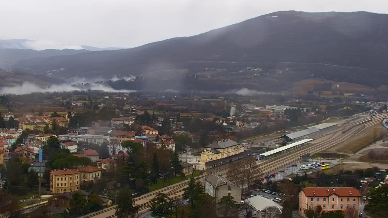 Nova Gorica et Gorizia : Vue Imprenable depuis le Monastère Franciscain de Kostanjevica