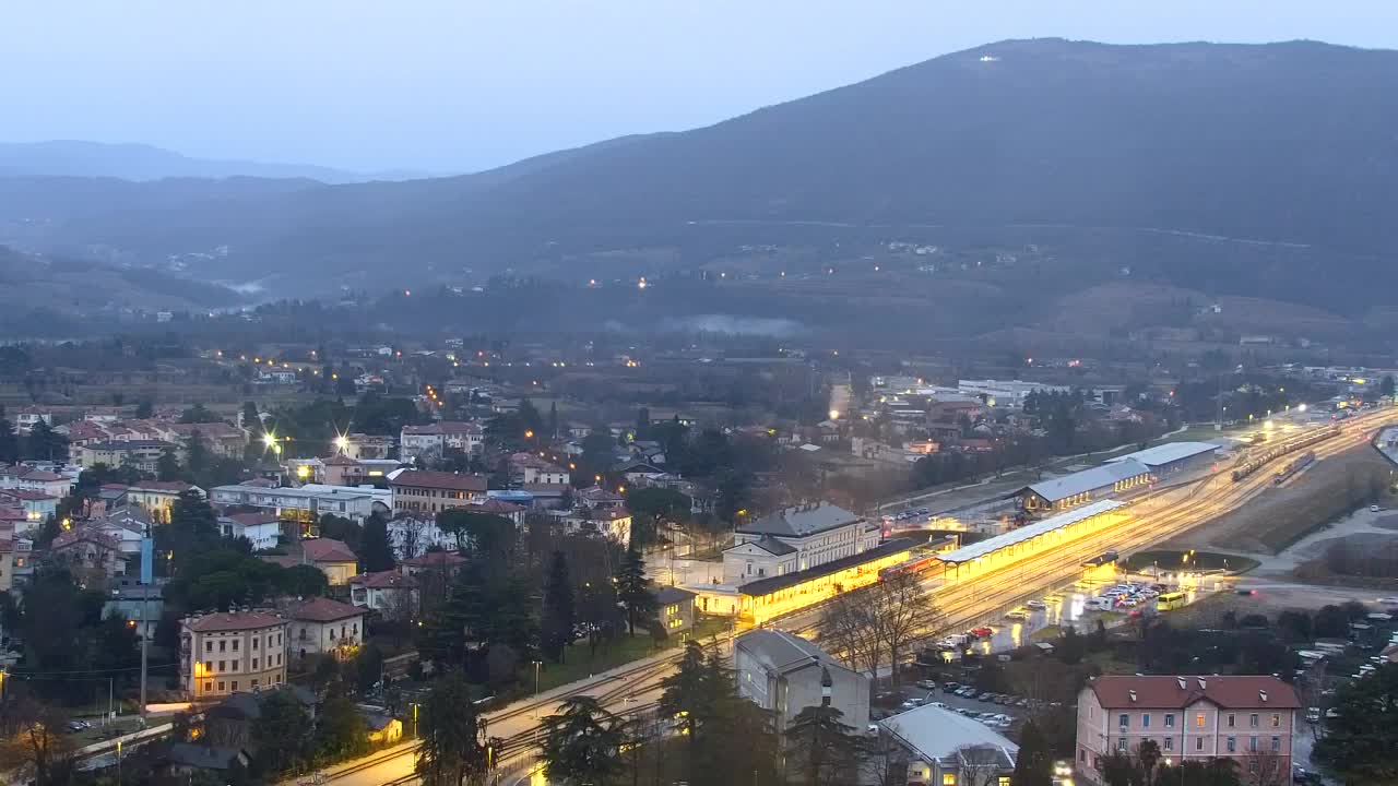 Nova Gorica in Gorica: Čudovit Razgled iz Frančiškanskega Samostana Kostanjevica