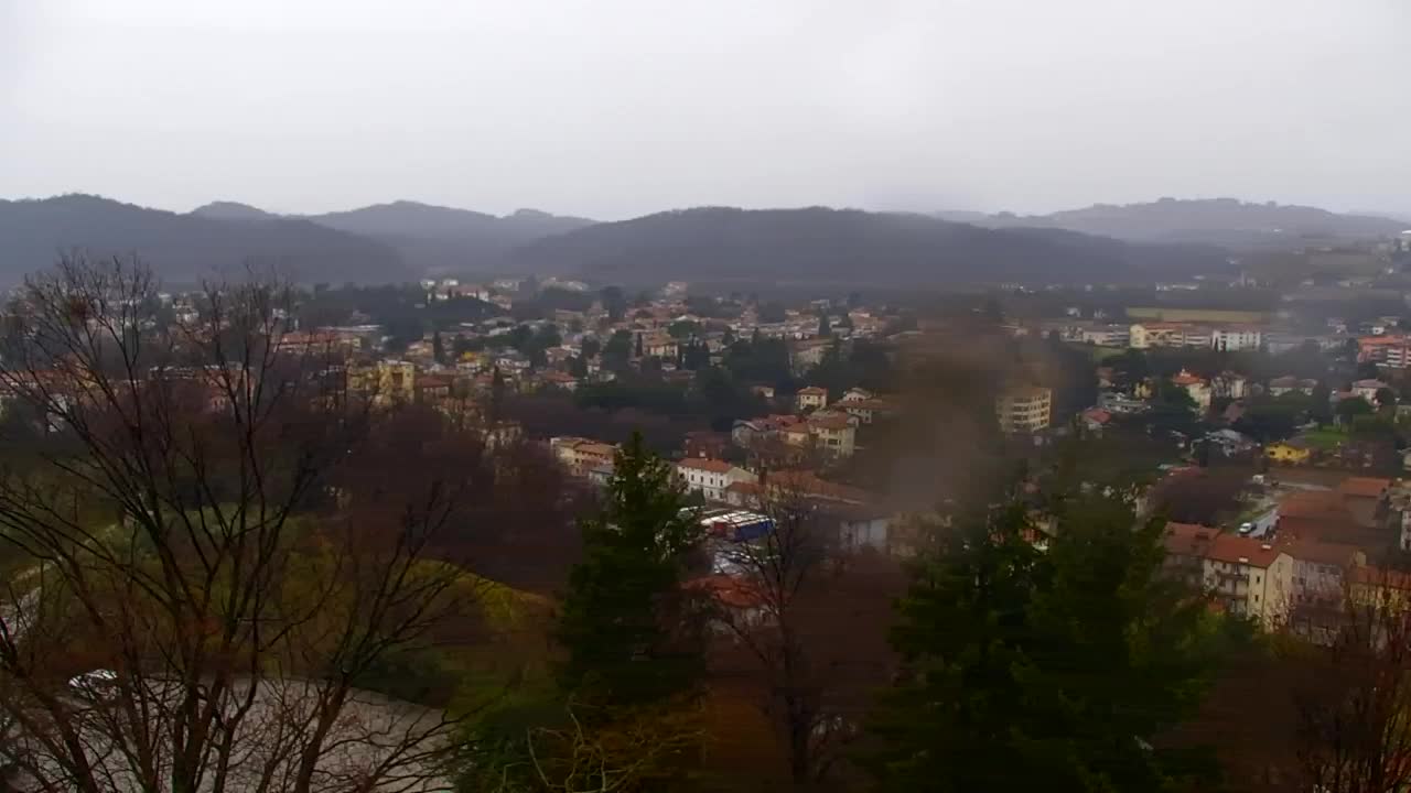 Nova Gorica in Gorica: Čudovit Razgled iz Frančiškanskega Samostana Kostanjevica