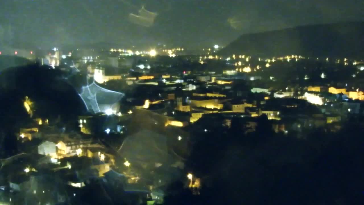 Nova Gorica in Gorica: Čudovit Razgled iz Frančiškanskega Samostana Kostanjevica