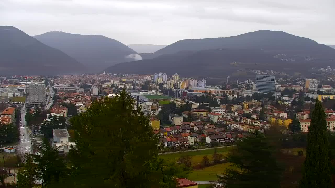 Nova Gorica et Gorizia : Vue Imprenable depuis le Monastère Franciscain de Kostanjevica