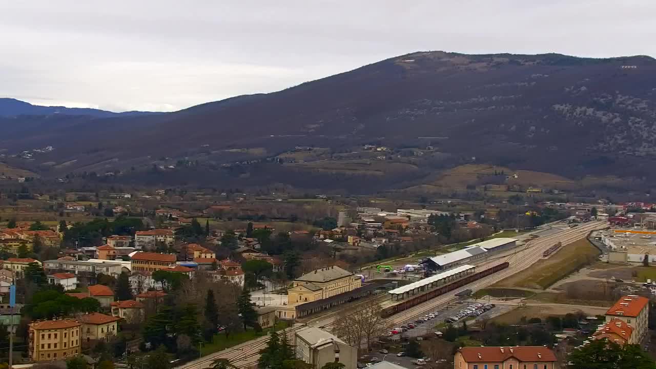 Nova Gorica in Gorica: Čudovit Razgled iz Frančiškanskega Samostana Kostanjevica