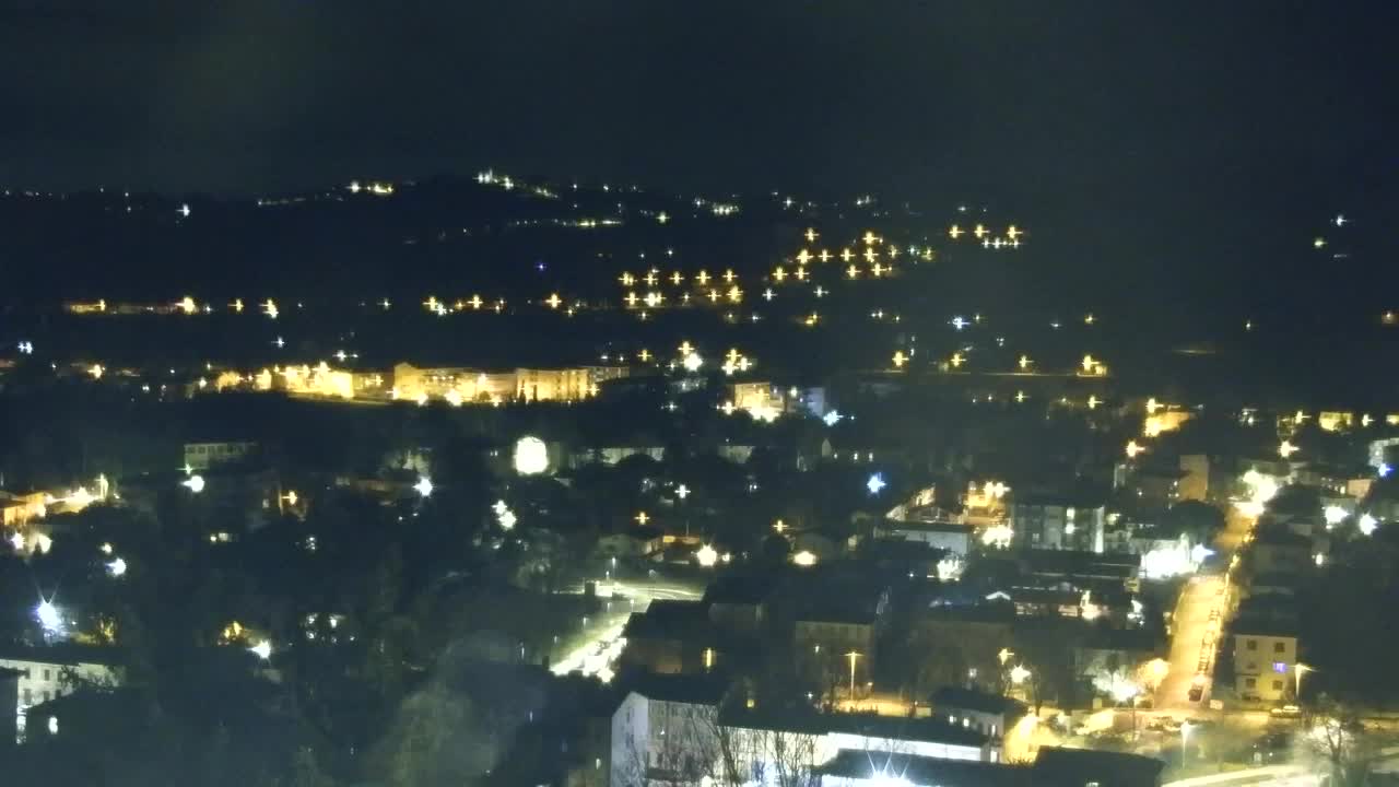 Nova Gorica in Gorica: Čudovit Razgled iz Frančiškanskega Samostana Kostanjevica