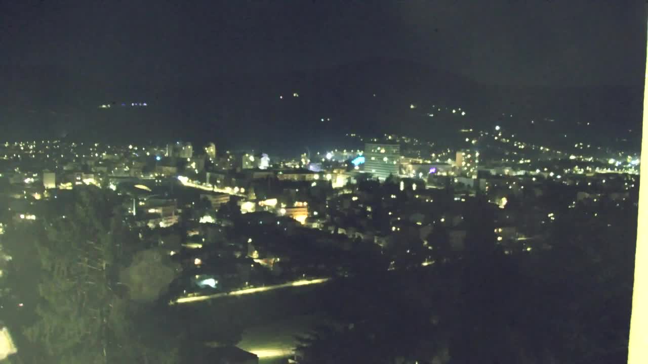 Nova Gorica in Gorica: Čudovit Razgled iz Frančiškanskega Samostana Kostanjevica