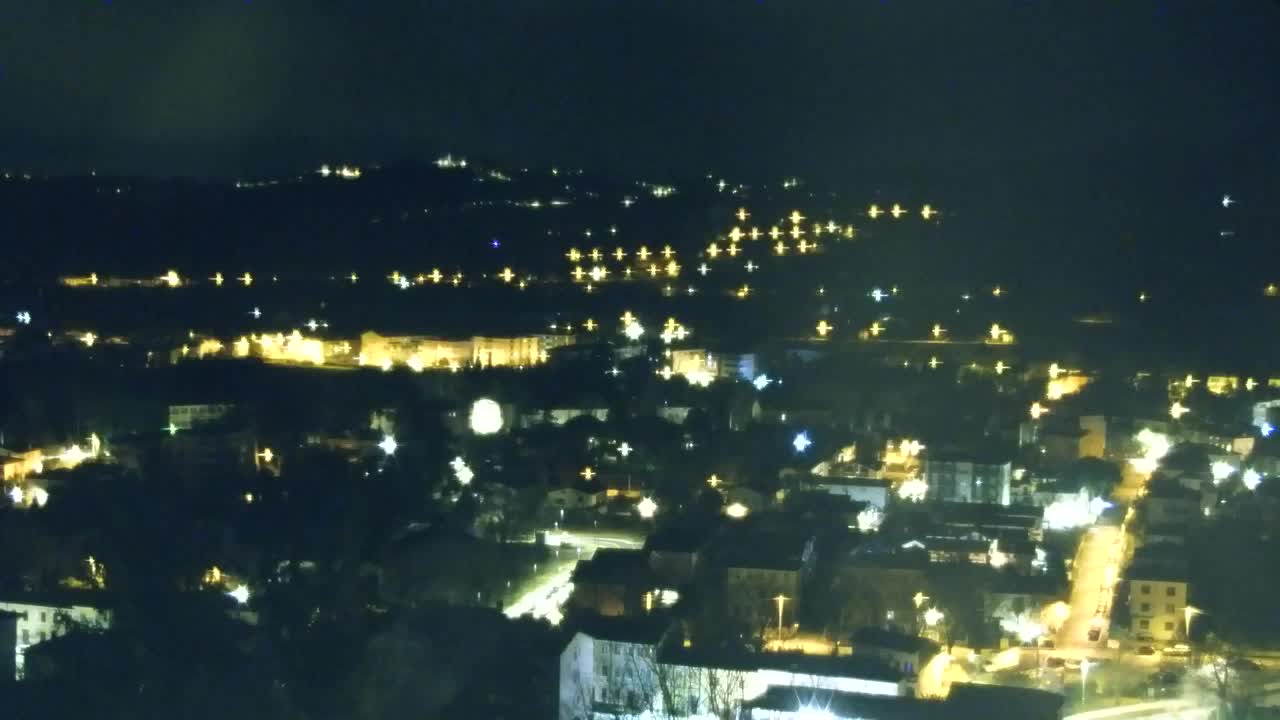 Nova Gorica i Gorica: Prekrasan Pogled iz Franjevačkog Samostana Kostanjevica