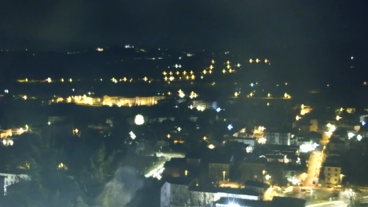 Nova Gorica et Gorizia : Vue Imprenable depuis le Monastère Franciscain de Kostanjevica