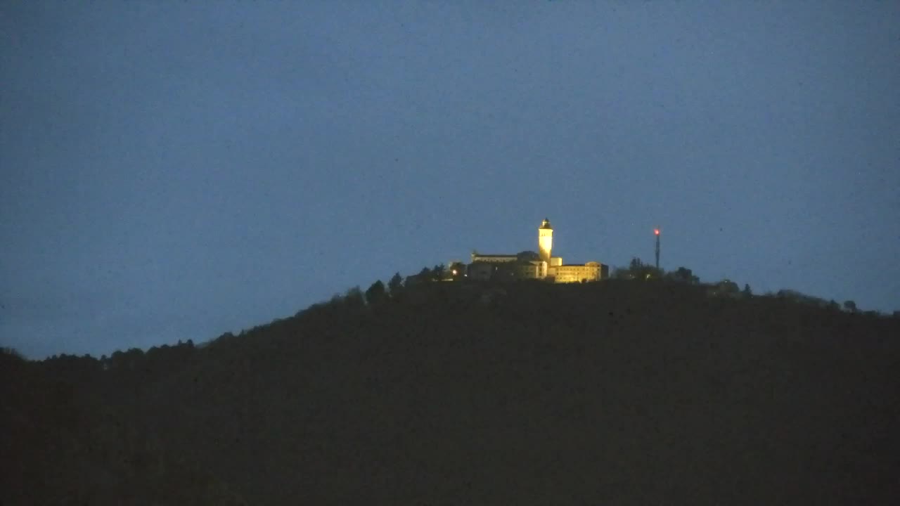 Nova Gorica in Gorica: Čudovit Razgled iz Frančiškanskega Samostana Kostanjevica