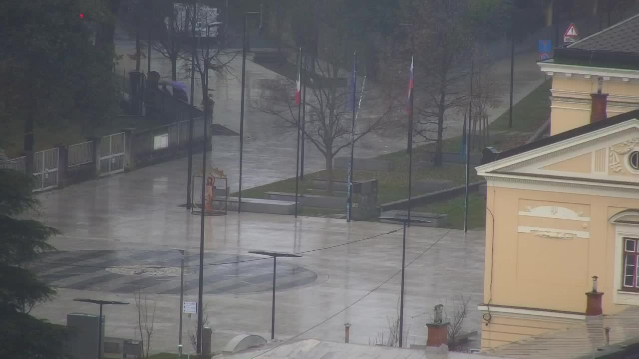 Nova Gorica in Gorica: Čudovit Razgled iz Frančiškanskega Samostana Kostanjevica