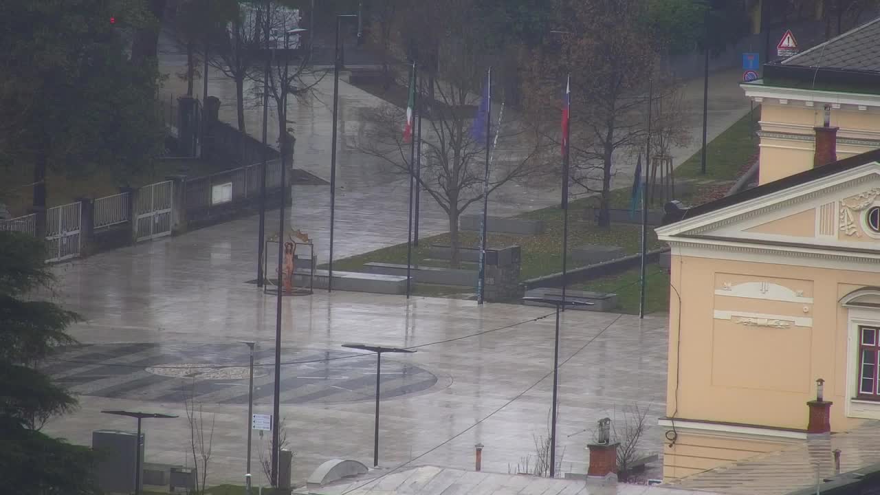 Nova Gorica in Gorica: Čudovit Razgled iz Frančiškanskega Samostana Kostanjevica