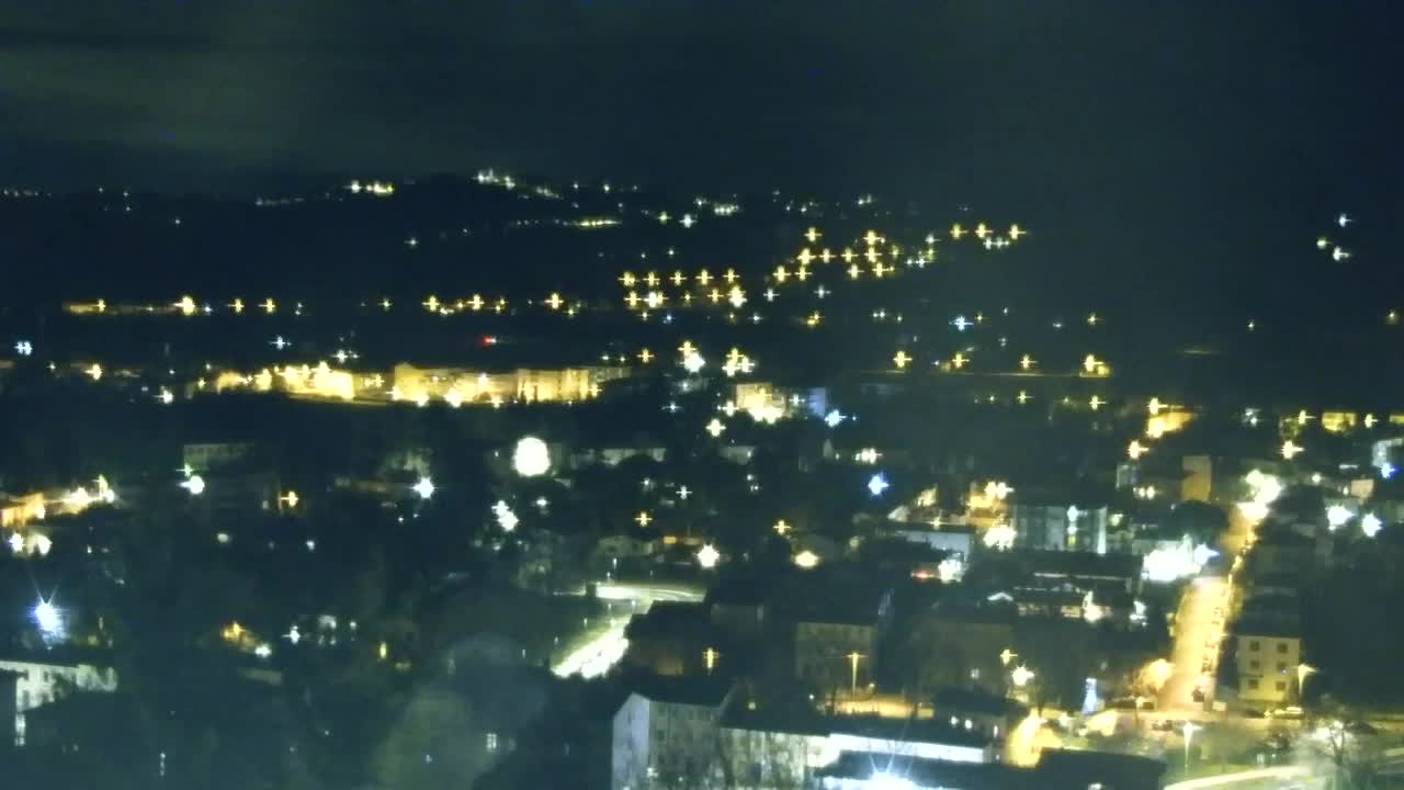 Nova Gorica in Gorica: Čudovit Razgled iz Frančiškanskega Samostana Kostanjevica