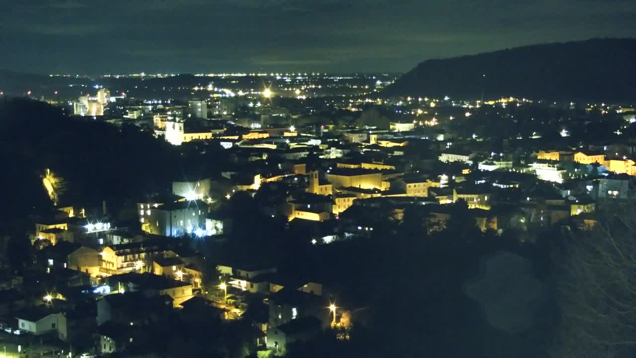 Nova Gorica i Gorica: Prekrasan Pogled iz Franjevačkog Samostana Kostanjevica