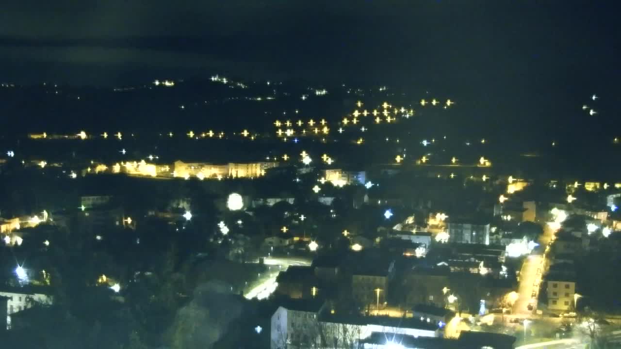 Nova Gorica i Gorica: Prekrasan Pogled iz Franjevačkog Samostana Kostanjevica