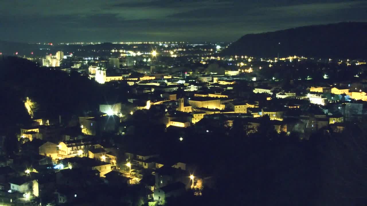 Nova Gorica in Gorica: Čudovit Razgled iz Frančiškanskega Samostana Kostanjevica