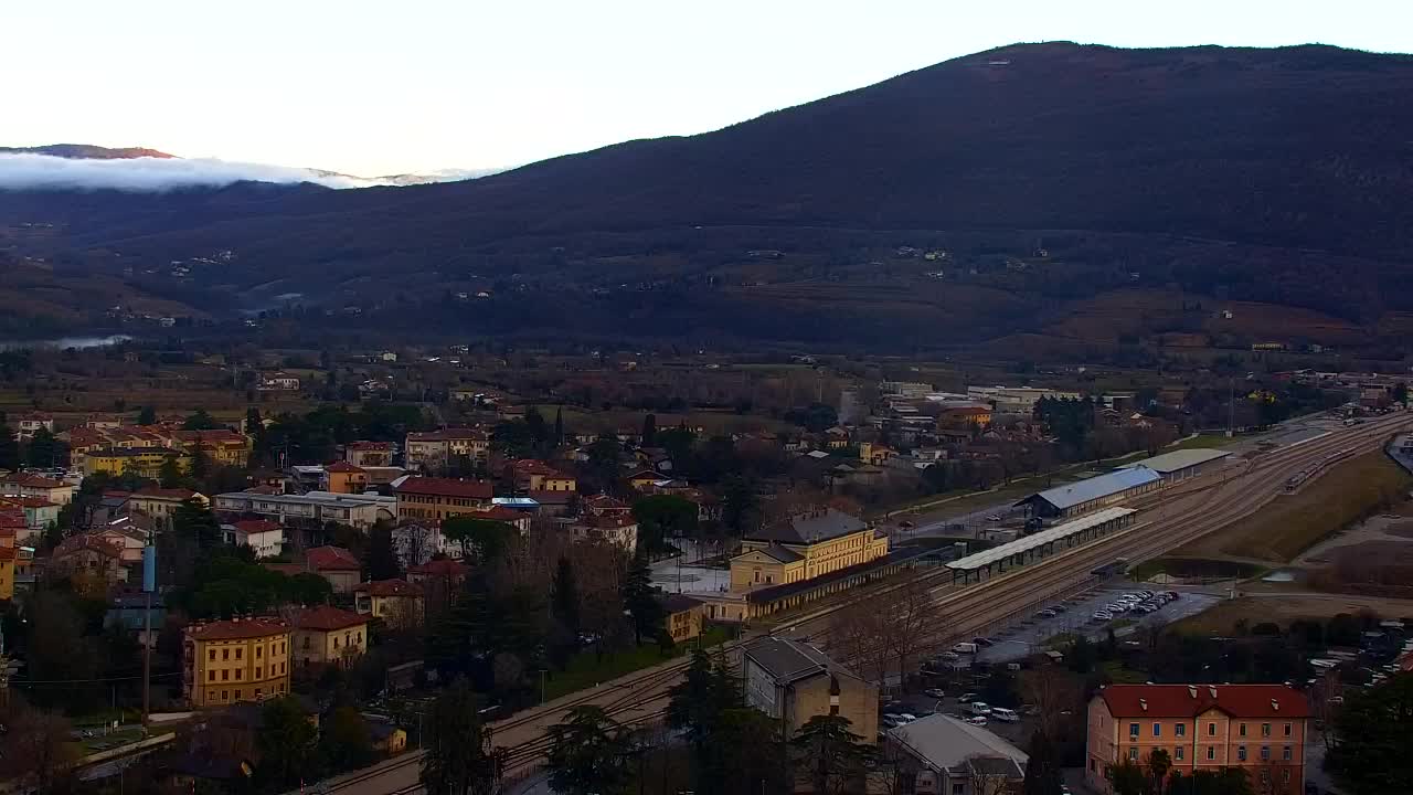 Nova Gorica et Gorizia : Vue Imprenable depuis le Monastère Franciscain de Kostanjevica