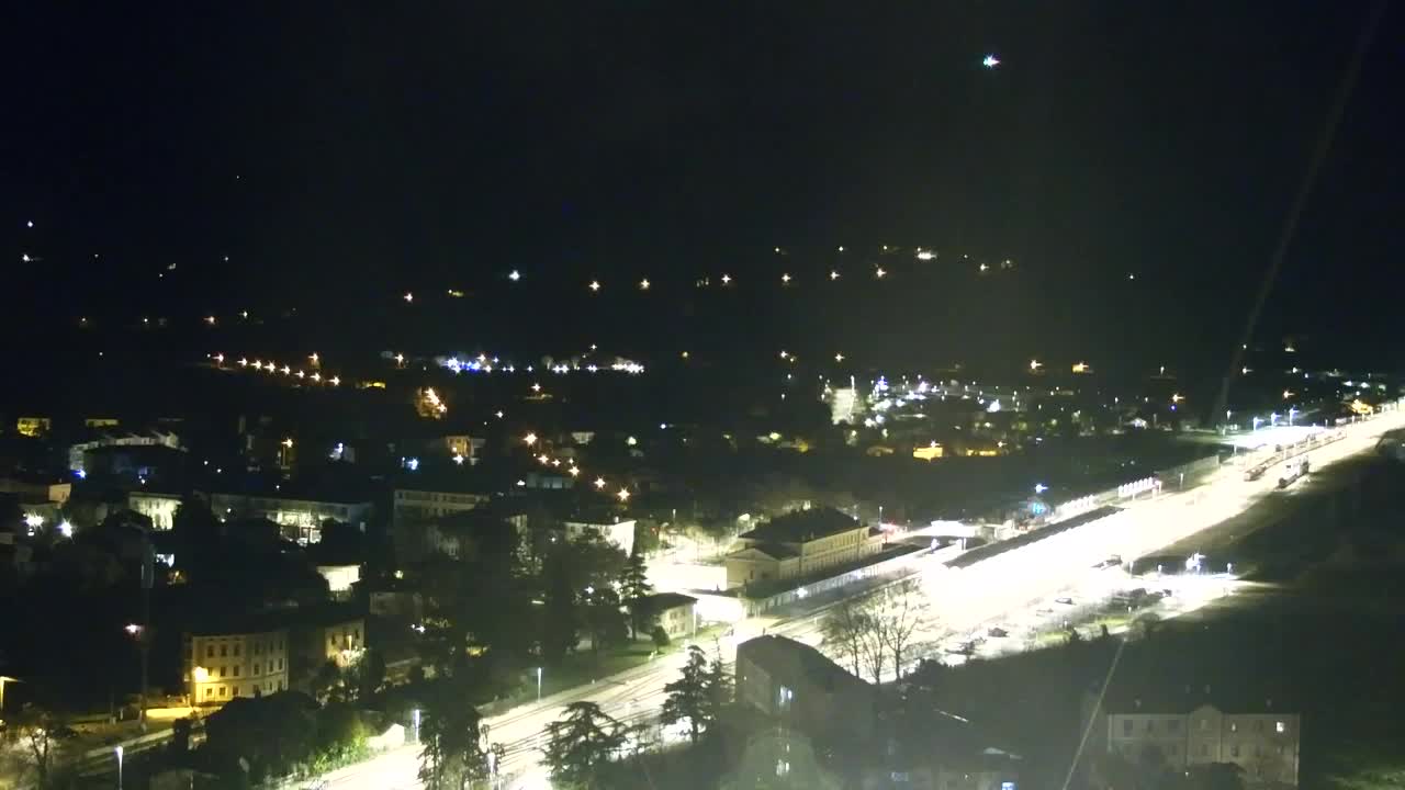 Nova Gorica i Gorica: Prekrasan Pogled iz Franjevačkog Samostana Kostanjevica