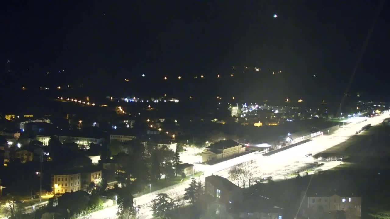 Nova Gorica in Gorica: Čudovit Razgled iz Frančiškanskega Samostana Kostanjevica