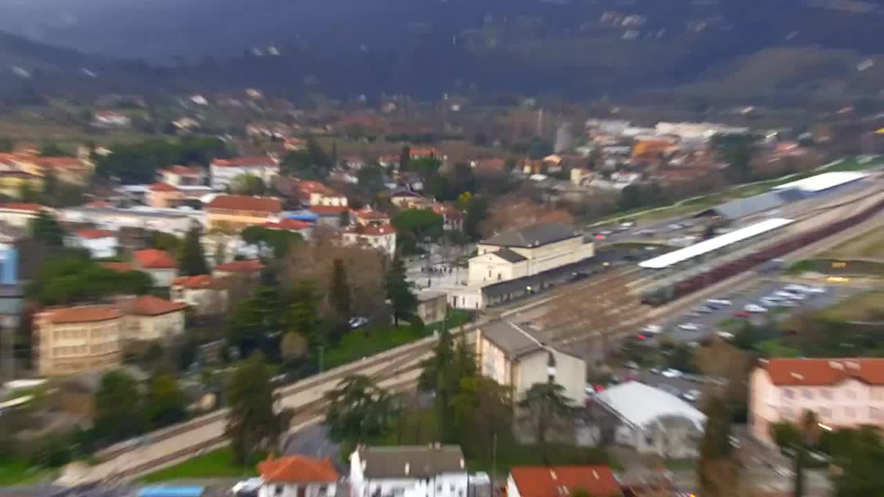 Nova Gorica et Gorizia : Vue Imprenable depuis le Monastère Franciscain de Kostanjevica