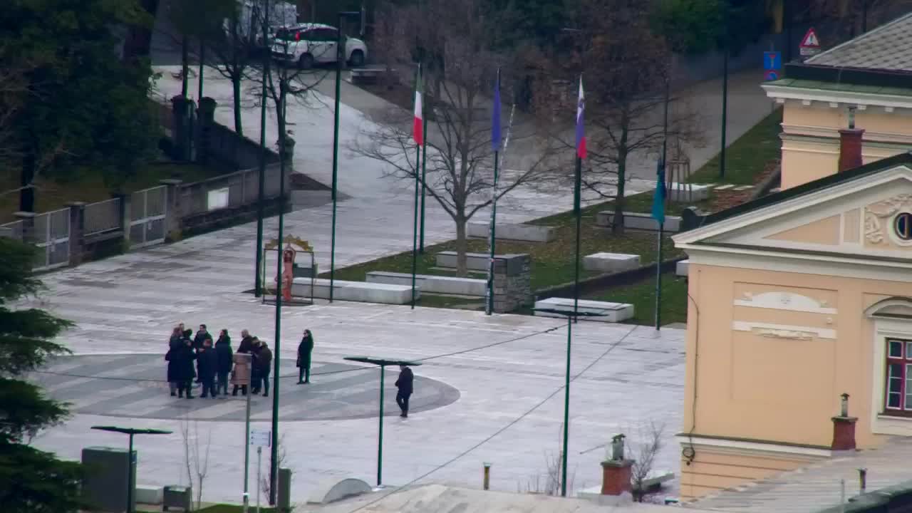 Nova Gorica in Gorica: Čudovit Razgled iz Frančiškanskega Samostana Kostanjevica