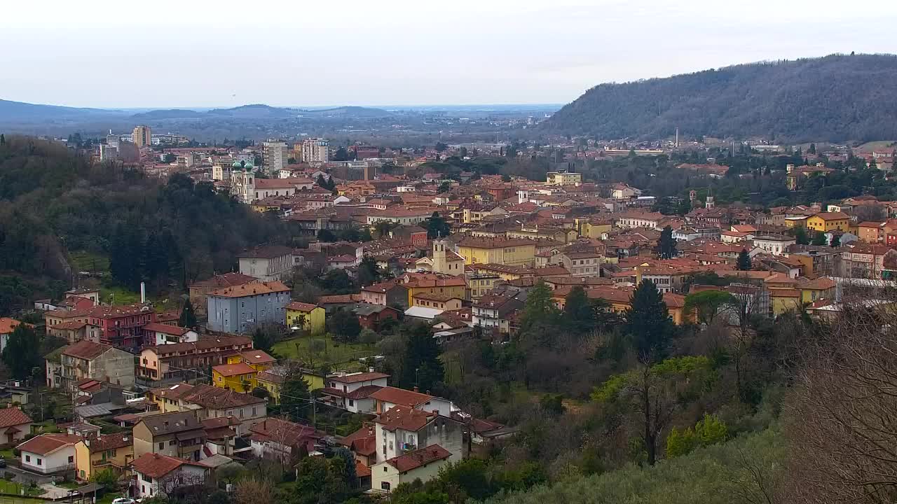 Nova Gorica in Gorica: Čudovit Razgled iz Frančiškanskega Samostana Kostanjevica