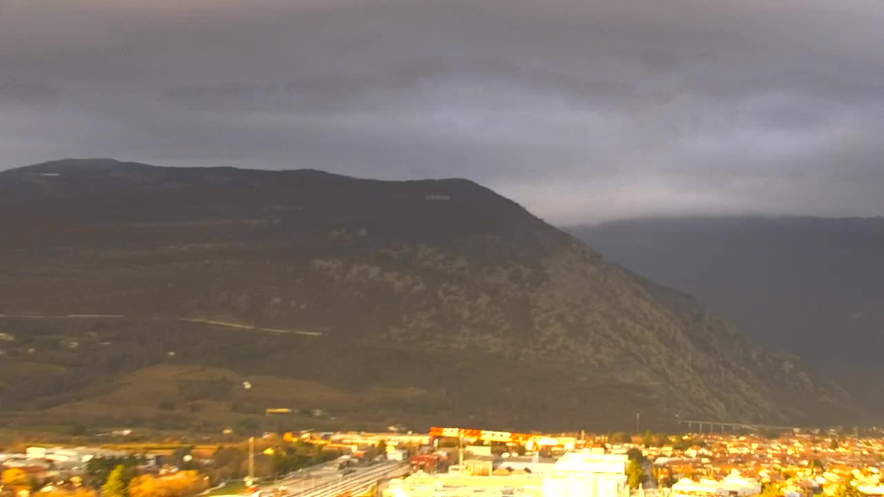 Nova Gorica in Gorica: Čudovit Razgled iz Frančiškanskega Samostana Kostanjevica