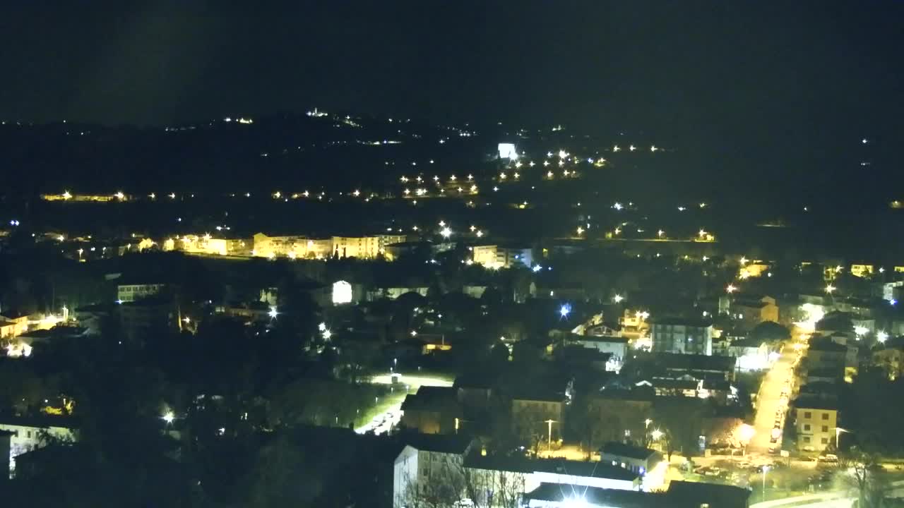 Nova Gorica in Gorica: Čudovit Razgled iz Frančiškanskega Samostana Kostanjevica