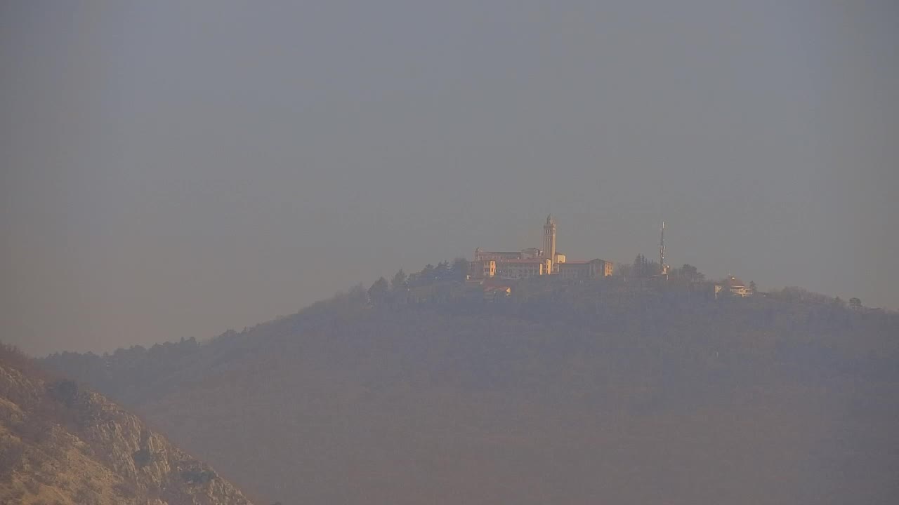 Nova Gorica in Gorica: Čudovit Razgled iz Frančiškanskega Samostana Kostanjevica